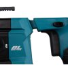 MAKITA Poravasara XGT. Lähikuvassa Poravasara XGT:n liipaisin.
