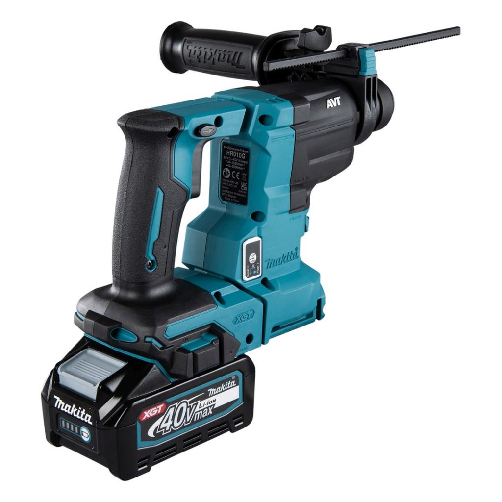 MAKITA Poravasara XGT. Kuvassa Poravasara XGT oikealta takayläviistosta.