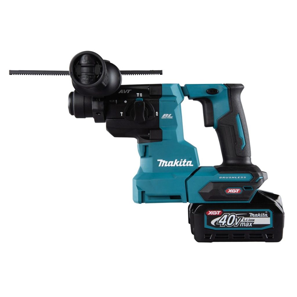 MAKITA Poravasara XGT. Kuvassa Poravasara XGT vasemmalta sivustapäin.
