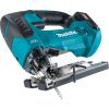 MAKITA Pistosaha XGT. Kuvassa Pistosaha XGT kallistettuna 45 asteen kulmaan oikealta etuyläviistosta.