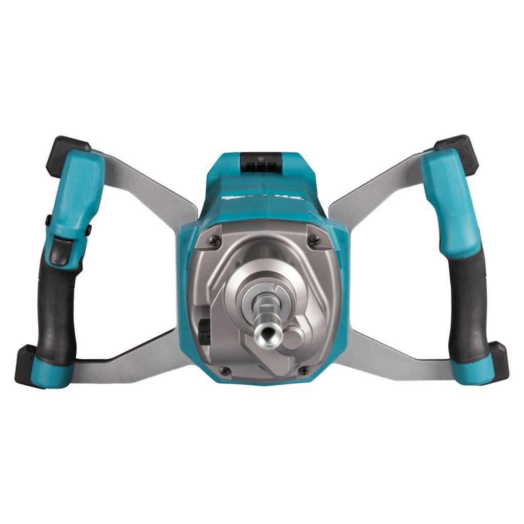 MAKITA Sekoituskone XGT. Kuvassa Sekoituskone XGT edestäpäin yläviistosta.
