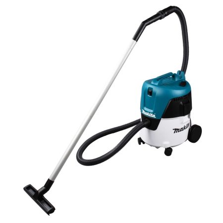 MAKITA Märkä-/kuivaimuri. Kuvassa Märkä-/kuivaimuri oikealta etuyläviistosta.