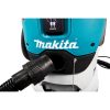 MAKITA Märkä- / kuivaimuri. Lähikuvassa imuletkua kiinnitetään Märkä- / kuivaimuriin.