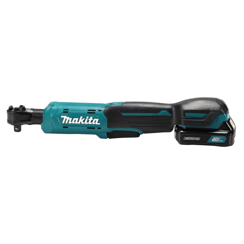 MAKITA Räikkäväännin CXT. Kuvassa Räikkäväännin CXT vasemmalta sivustapäin.