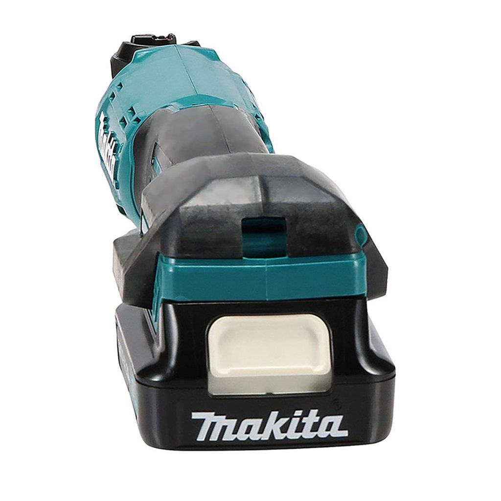 MAKITA Räikkäväännin CXT. Kuvassa Räikkäväännin CXT takaapäin.