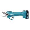 MAKITA Oksasakset CXT. Kuvassa Oksasakset CXT vasemmalta sivustapäin yläviistosta.