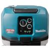 MAKITA Märkä- / kuivaimuri XGT VC006GMZ01. Lähikuvassa märkä-/kuivaimurin käyttökytkimet.