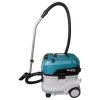 MAKITA Märkä- / kuivaimuri XGT VC006GMZ01. Kuvassa märkä-/kuivaimuri vasemmalta sivustapäin yläviistosta.