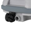 MAKITA Märkä- / kuivaimuri XGT VC006GMZ01. Lähikuvassa märkä-/kuivaimurin nesteenpoistoventtiili.