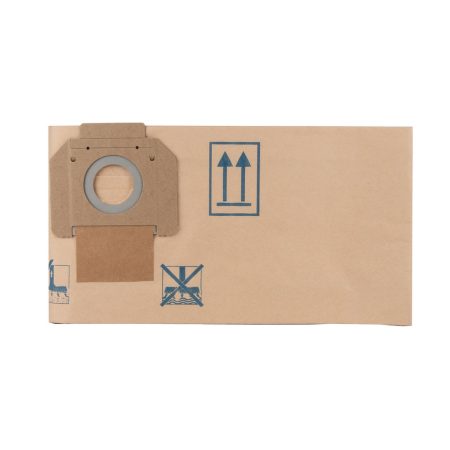 MAKITA Pölypussi paperi 5 kpl. Kuvassa pölypussi ylhäältäpäin.
