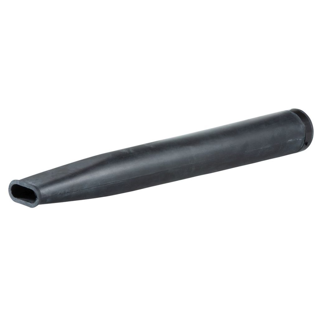 MAKITA Puhallussuulake DUB185 ja DUB186, pituus 43cm. Kuvassa Puhallussuulake DUB185 ja DUB186, pituus 43cm oikealta etuyläviistosta.