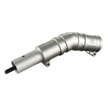 MAKITA Kulma-adapteri varrellisille ketjusahoille UA003G, UA004G, DUA301. Kuvassa Kulma-adapteri varrellisille ketjusahoille UA003G, UA004G, DUA301 oikealta etuyläviistosta.