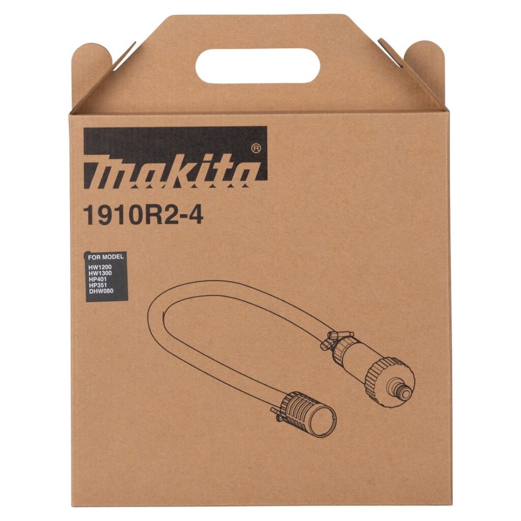 MAKITA Imuvarustus painepesureille. Kuvassa tuotteen myyntipakkaus edestäpäin.