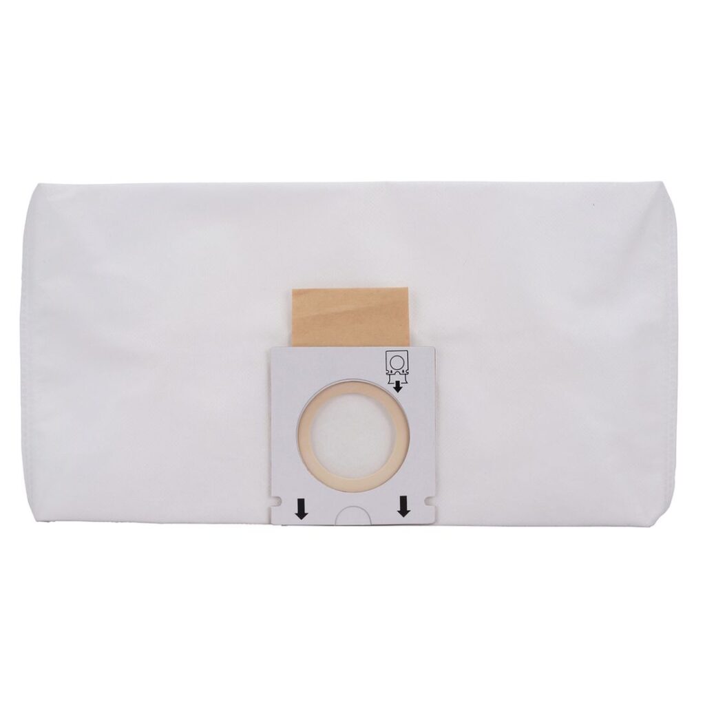 MAKITA Pölypussi fleece VC013G. Kuvassa pölypussi ylhäältäpäin.