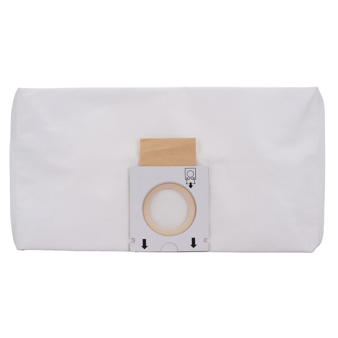 MAKITA Pölypussi fleece VC013G. Kuvassa pölypussi ylhäältäpäin.