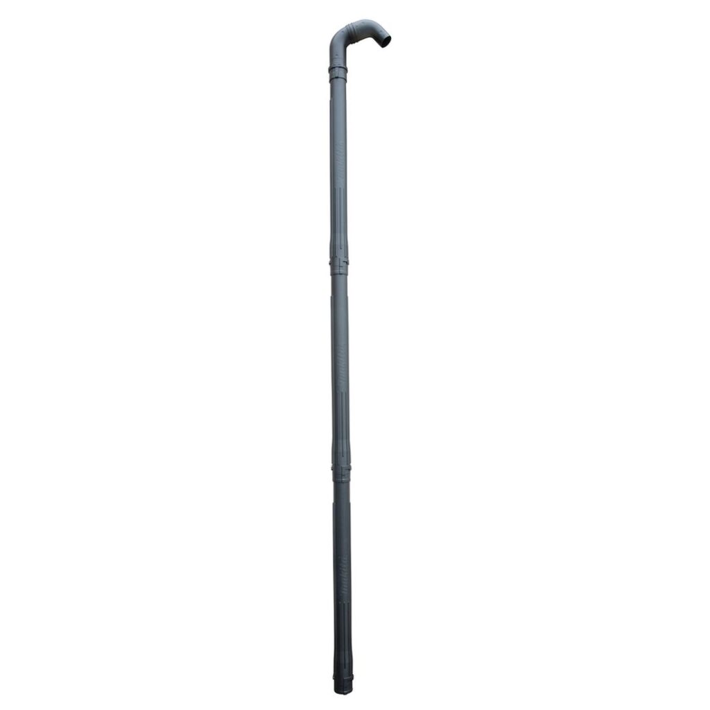 MAKITA Adapteriputki UB001C/G varten. Kuvassa Adapteriputki UB001C/G varten pystyasennossa.