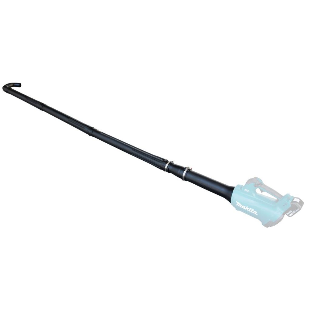 MAKITA Adapteriputki UB001C/G varten. Kuvassa Adapteriputki UB001C/G varten vasemmalta takayläviistosta.