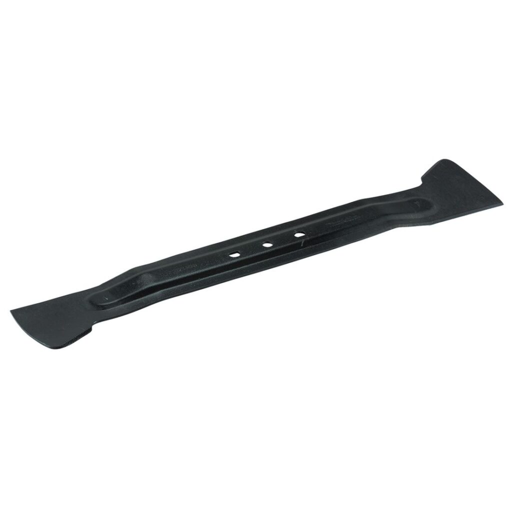 MAKITA Ruohonleikkurin terä 530 mm. Kuvassa Ruohonleikkurin terä 530 mm vasemmalta etuyläviistosta.