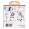 MAKITA Siimapää Tap&Go EasyWork Ø 2,0 mm x 4 m / 4". Kuvassa tuotteen myyntipakkaus takaapäin.