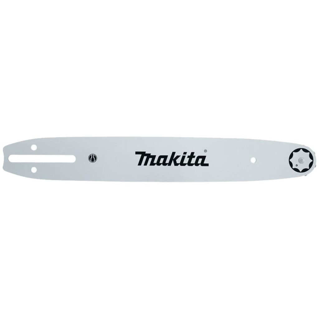 MAKITA Laippa 14" / 35 cm, 3/8", 52, 1,1 mm. Kuvassa Laippa 14" / 35 cm, 3/8", 52, 1,1 mm oikealta sivustapäin.