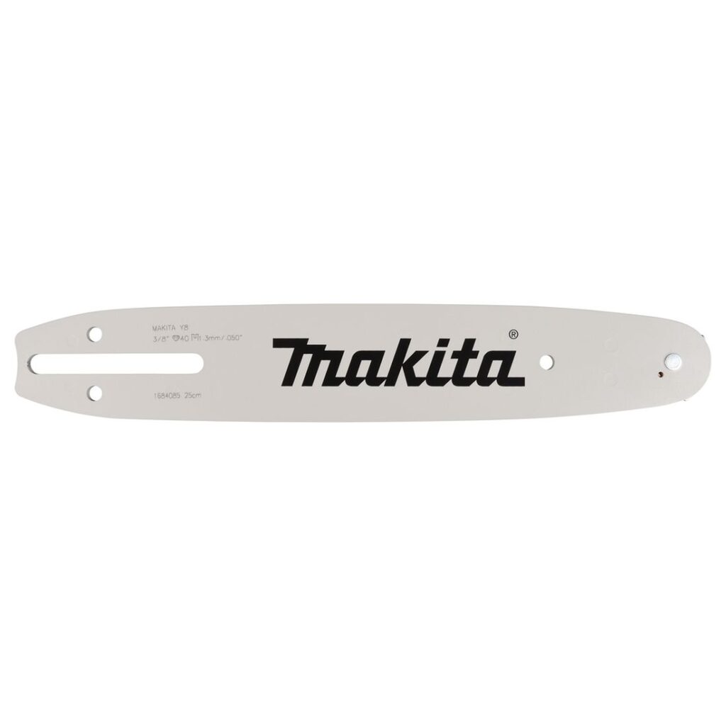 MAKITA Laippa, 10", 25cm, 40, 3/8", 1,3mm. Kuvassa Laippa, 10", 25cm, 40, 3/8", 1,3mm oikealta sivustapäin.