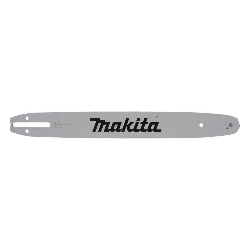 MAKITA Laippa 16" / 40 cm, 56, 3/8", 1,3 mm. Kuvassa Laippa 16" / 40 cm, 56, 3/8", 1,3 mm oikealta sivustapäin.