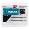 MAKITA Syöttölaite nauharuuveille 25 55 mm. Kuvassa tuotteen myyntipakkaus edestäpäin.