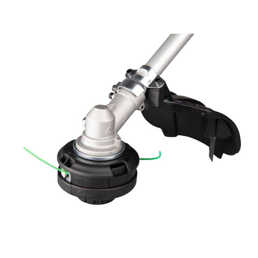 MAKITA Trimmerilisälaite 330 mm EM409MP. Lähikuvassa Trimmerilisälaite 330 mm EM409MP oikealta etuyläviistosta.