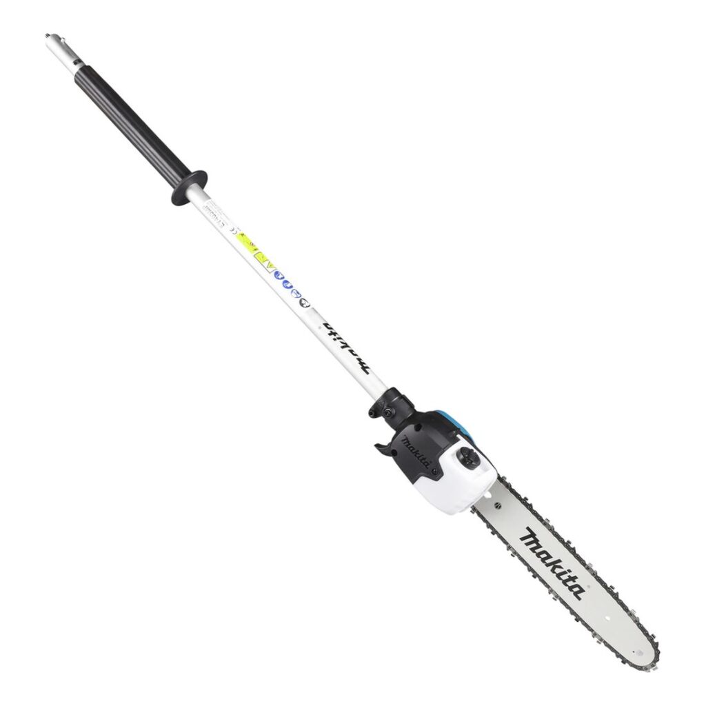 MAKITA Ketjusahalisälaite EY403MP. Kuvassa Ketjusahalisälaite EY403MP oikealta sivustapäin.