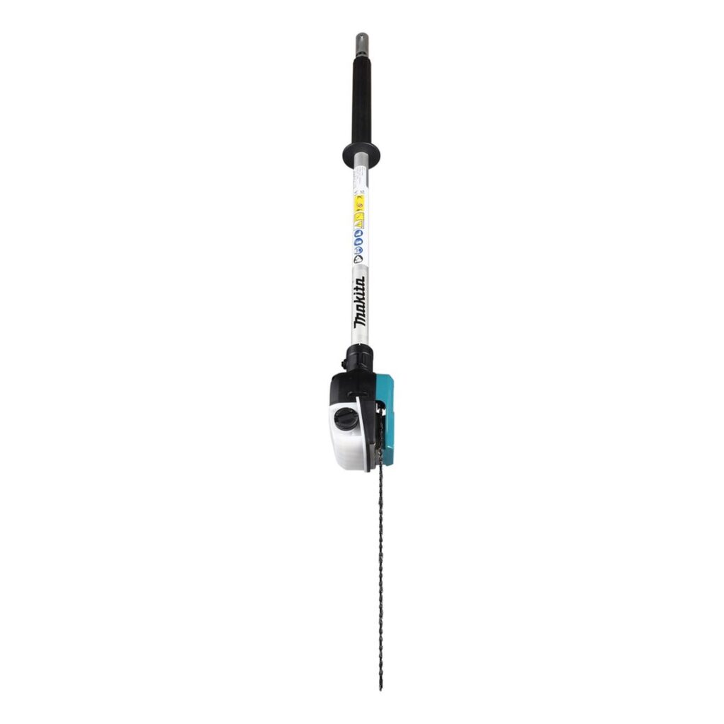 MAKITA Ketjusahalisälaite EY403MP. Kuvassa Ketjusahalisälaite EY403MP edestäpäin yläviistosta.