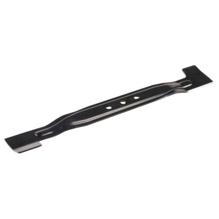 MAKITA Ruohonleikkurin terä 480 mm. Kuvassa Ruohonleikkurin terä 480 mm vasemmalta etuyläviistosta.