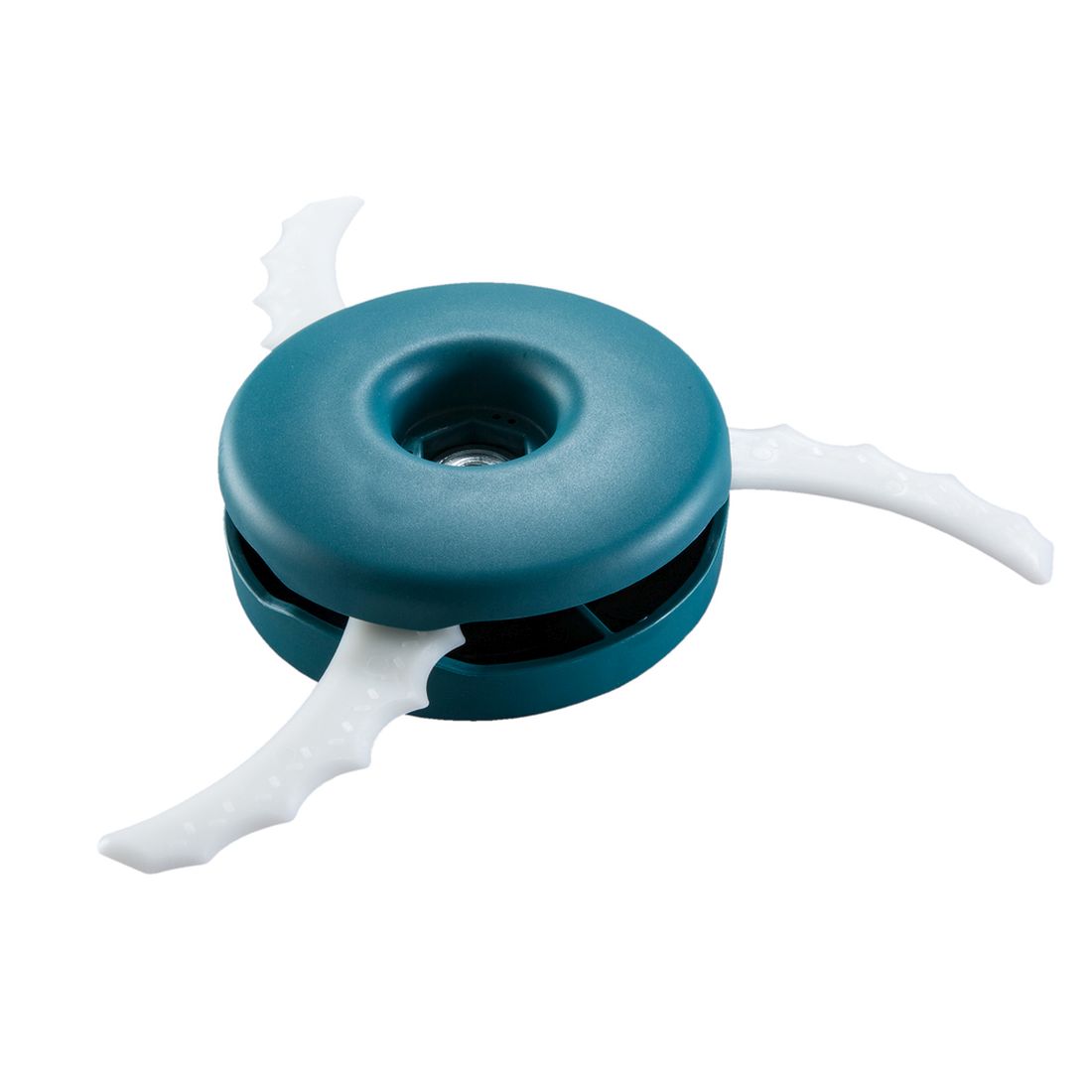 MAKITA Ruohoterä komposiittia 230 mm. Kuvassa Ruohoterä komposiittia 230 mm oikealta etuyläviistosta.