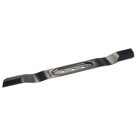 MAKITA Ruohonleikkurin terä 480 mm. Kuvassa Ruohonleikkurin terä 480 mm vasemmalta etuyläviistosta.