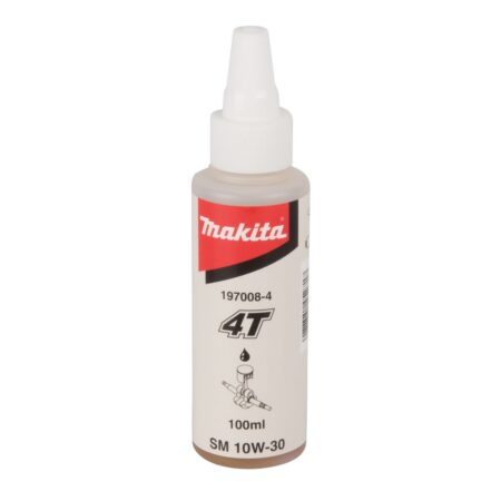 MAKITA 4tahti moottoriöljy 10W30, 100 ml Makita. Kuvassa 4tahti moottoriöljy 10W30, 100 ml Makita edestäpäin.
