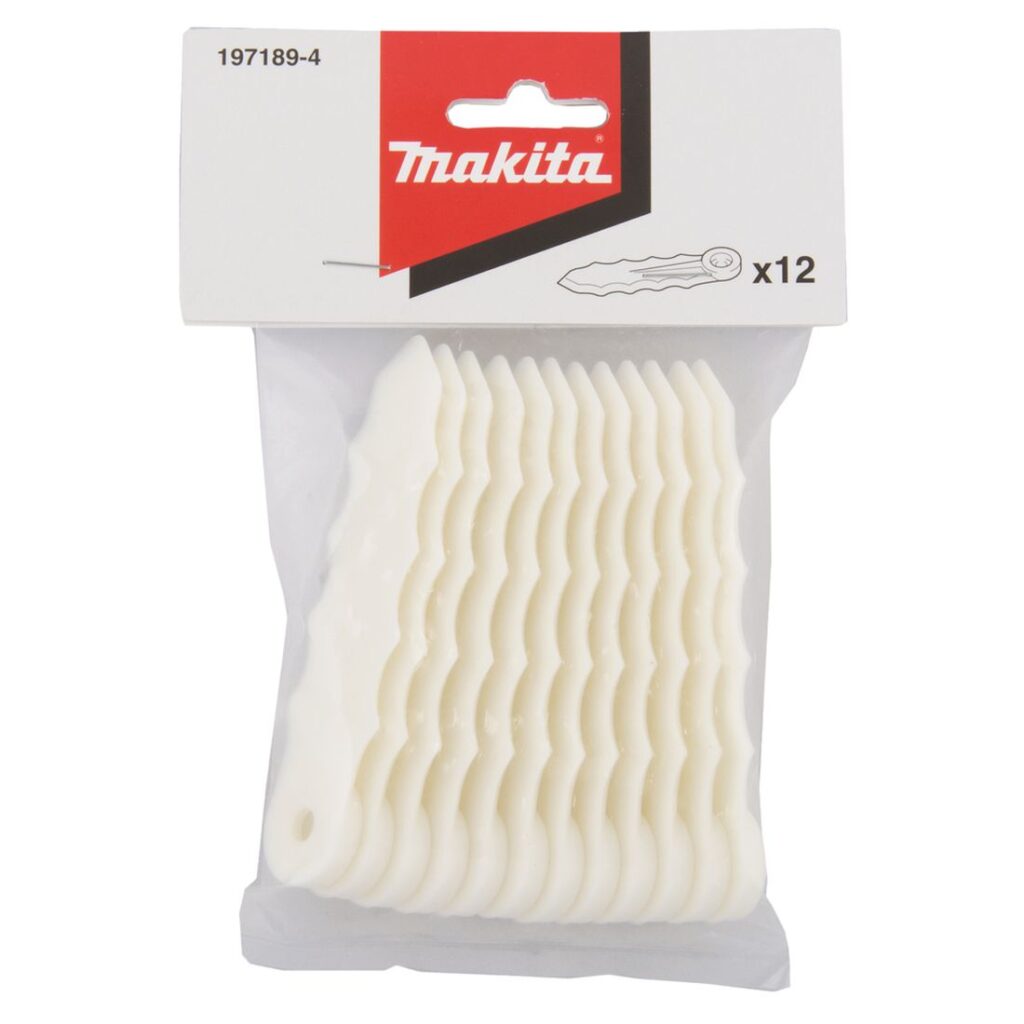 MAKITA Vaihtoterät komposiittia 12 kpl. Kuvassa tuotteen myyntipakkaus edestäpäin.