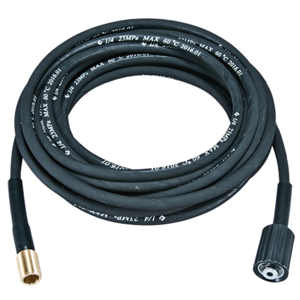 MAKITA Jatkoletku 10 m. Kuvassa Jatkoletku 10 m edestäpäin yläviistosta.