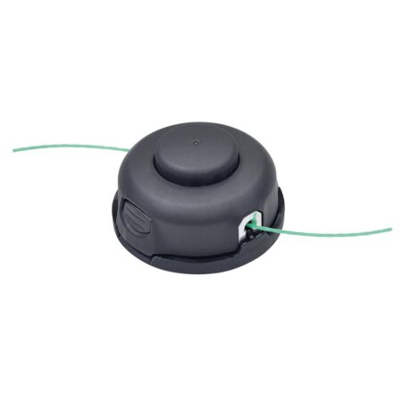 MAKITA Siimapää Tap&Go 2 x 2,0 mm / 4". Kuvassa Siimapää Tap&Go 2 x 2,0 mm / 4" edestäpäin yläviistosta.