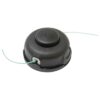MAKITA Siimapää Tap&Go 2 x 2,0 mm / 4". Kuvassa Siimapää Tap&Go 2 x 2,0 mm / 4" edestäpäin yläviistosta.