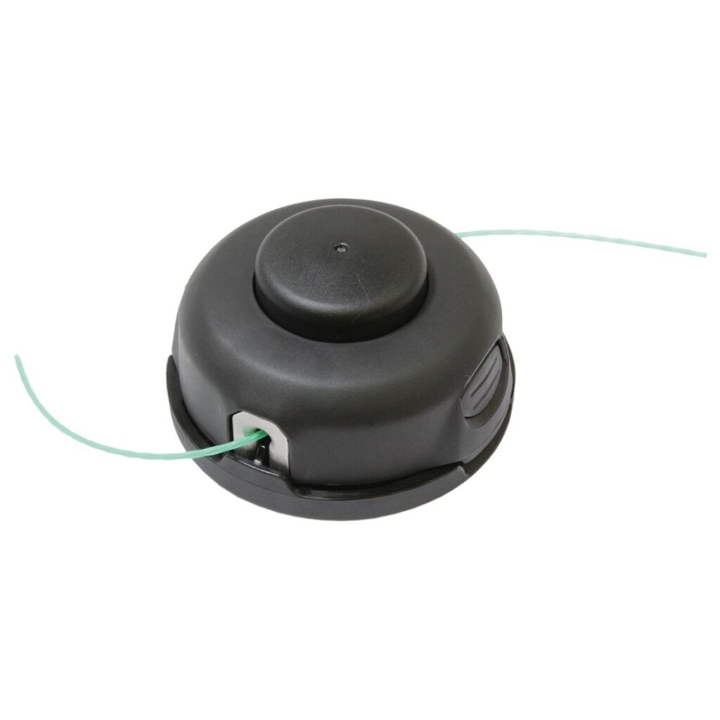MAKITA Siimapää Tap&Go 2 x 2,0 mm / 4". Kuvassa Siimapää Tap&Go 2 x 2,0 mm / 4" edestäpäin yläviistosta.