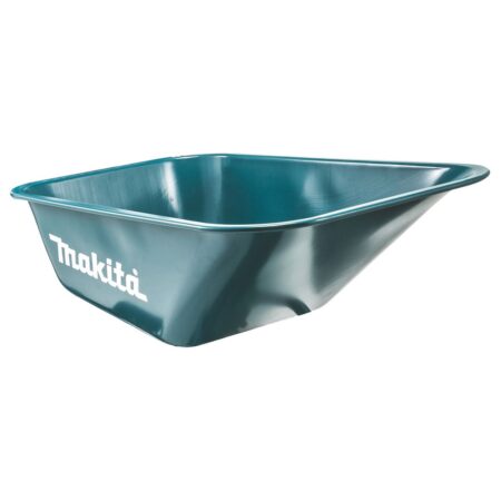 MAKITA Kaukalo kottikärrylle. Kuvassa Kaukalo kottikärrylle vasemmalta etuyläviistosta.