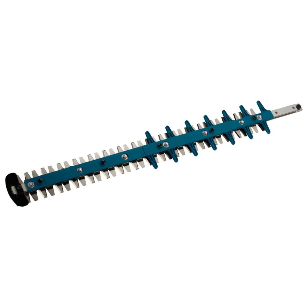MAKITA Terä pensasleikkuriin 600 mm, DUH602. Kuvassa Terä pensasleikkuriin 600 mm, DUH602 oikealta etuyläviistosta.