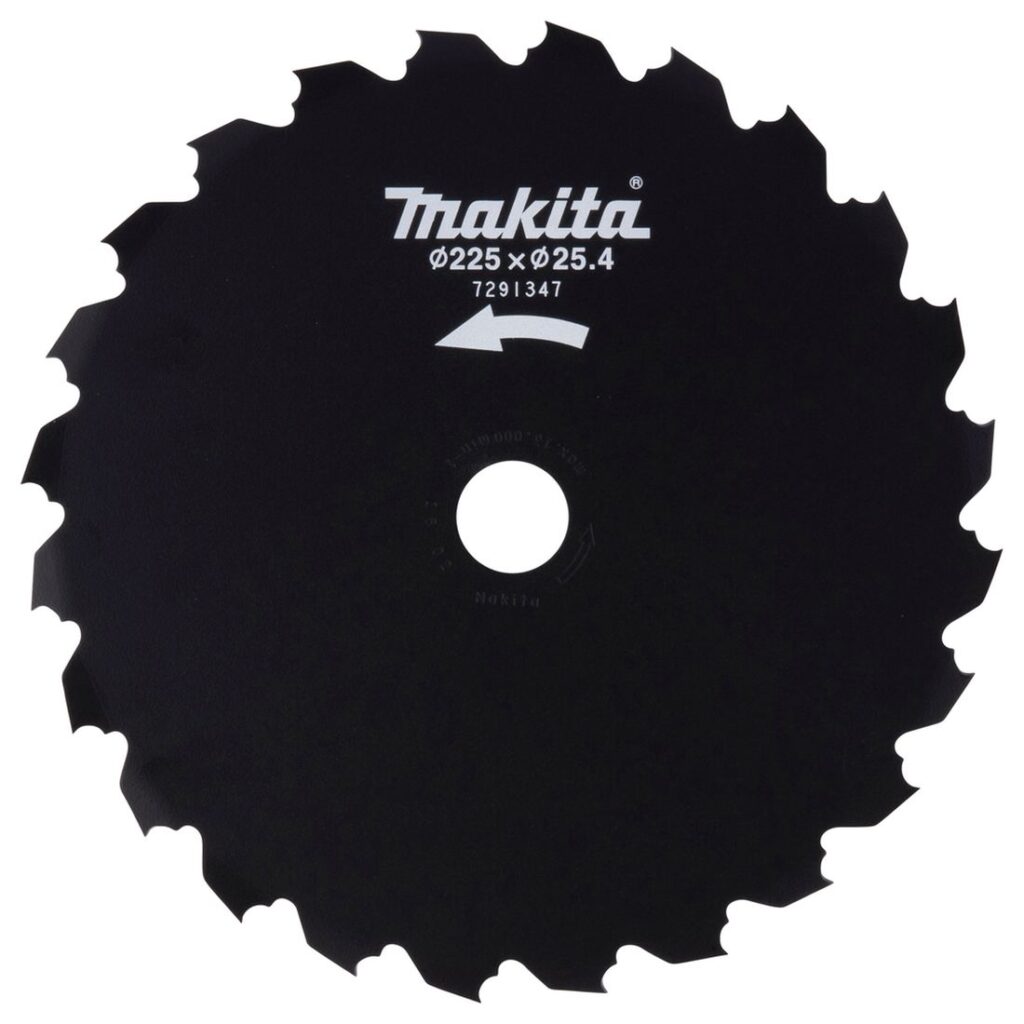 MAKITA Raivaussahanterä 225 x 25,4 mm, Makita. Kuvassa Raivaussahanterä 225 x 25,4 mm, Makita edestäpäin.
