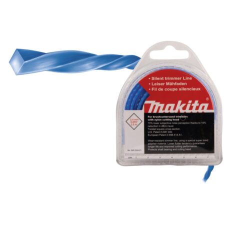 MAKITA Siima 2,4 mm x 3,5 m, kuiskaava. Kuvassa tuotteen myyntipakkaus edestäpäin.
