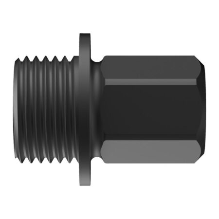 Milwaukee QUIK-LOK™ L 5/8″x18. Kuvassa adapteri sivustapäin vaaka-asennossa.