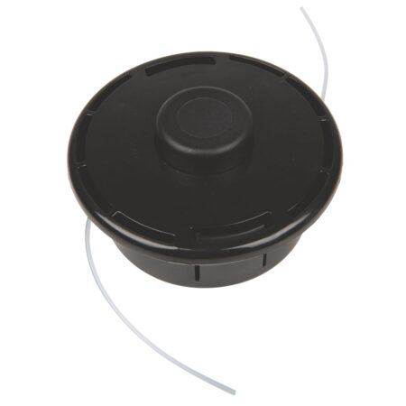 MAKITA Siimapää Tap&Go 2 x 2,4 mm / 5". Kuvassa Siimapää Tap&Go 2 x 2,4 mm / 5" edestäpäin yläviistosta.