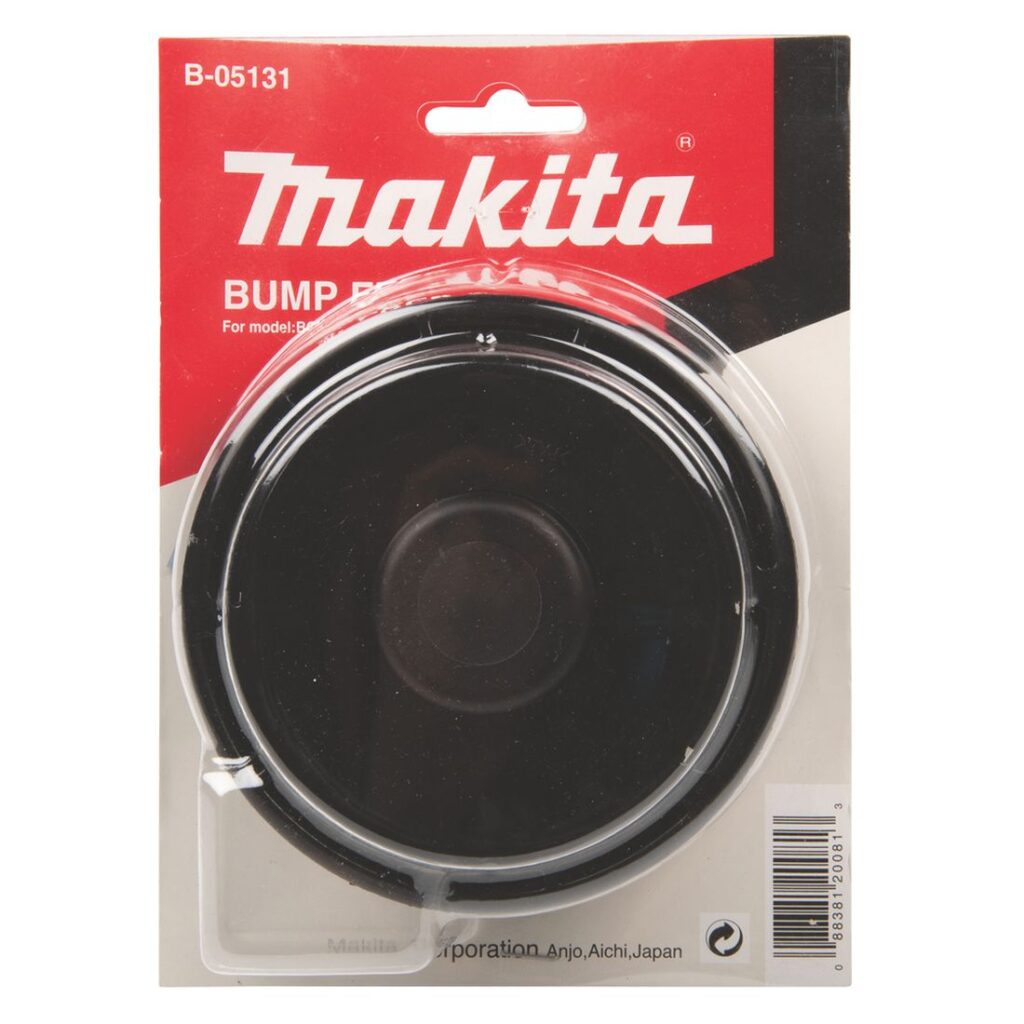 MAKITA Siimapää Tap&Go 2 x 2,4 mm / 5". Kuvassa tuotteen myyntipakkaus edestäpäin.