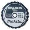 MAKITA Pyörösahanterä 260x30x2,3 mm, Z60, hiljainen Makblade Plus. Kuvassa Pyörösahanterä 260x30x2,3 mm, Z60, hiljainen Makblade Plus edestäpäin.