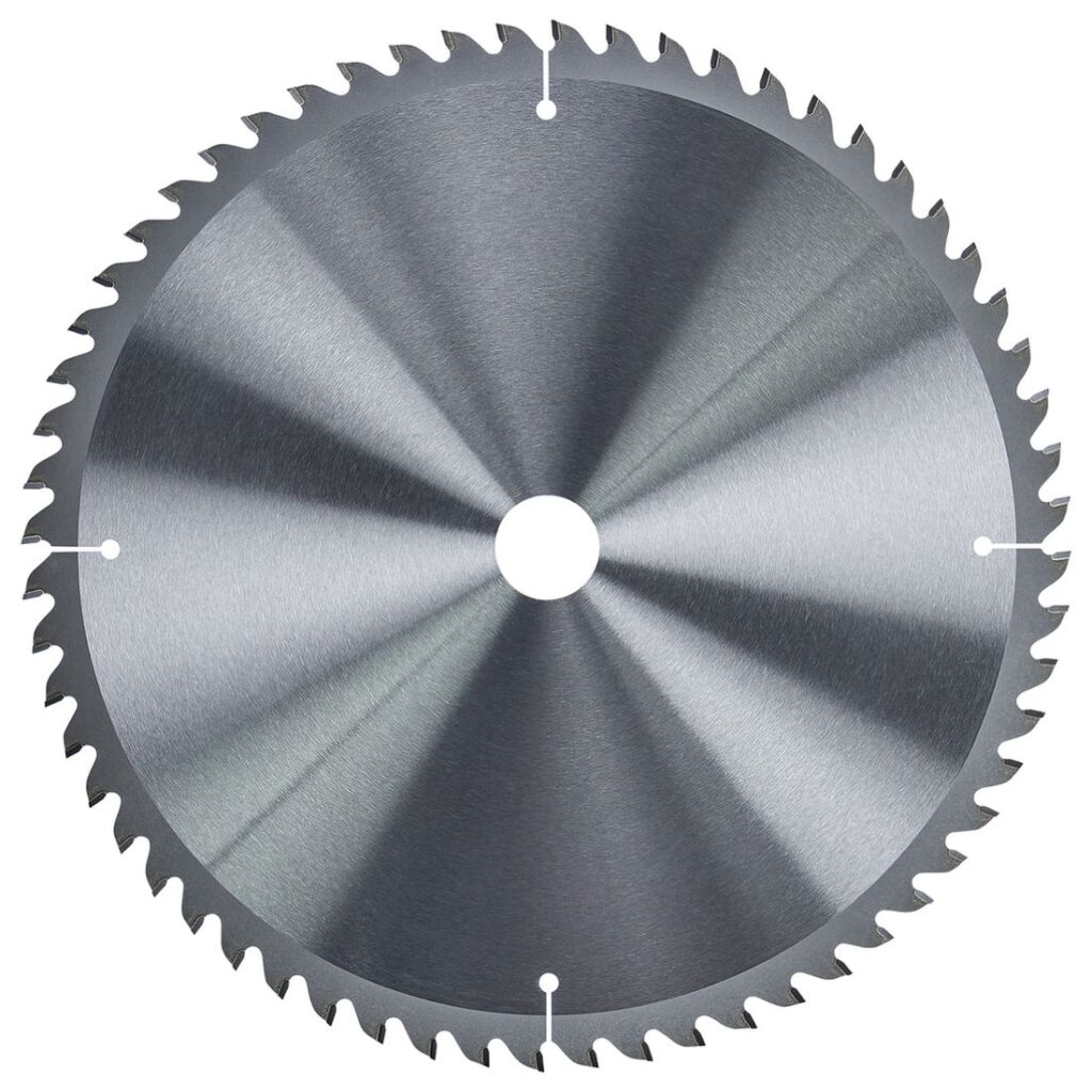 MAKITA Pyörösahanterä 305x30x2,3mm, Z60 Makblade. Kuvassa Pyörösahanterä 305x30x2,3mm, Z60 Makblade takaapäin.