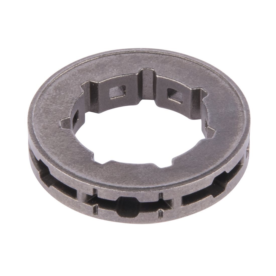 MAKITA Ketjupyörä 0,325 181224040. Kuvassa Ketjupyörä 0,325 181224040 edestäpäin yläviistosta.