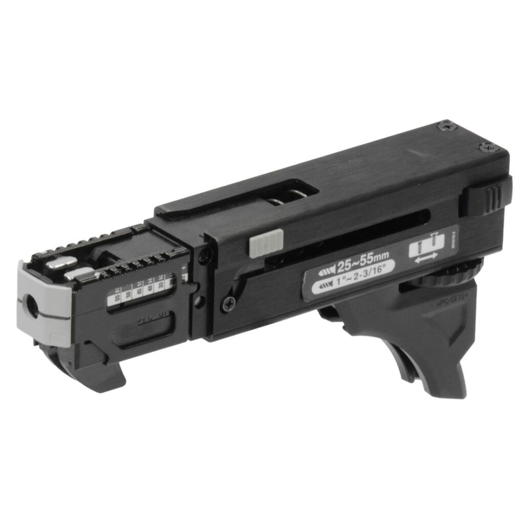 MAKITA Syöttölaite 1915G9-3. Kuvassa Syöttölaite 1915G9-3 oikealta etuyläviistosta.